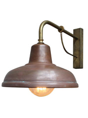 Copper Railway Outdoor Wall Light