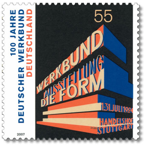 Deutscher Werkbund centenary stamp