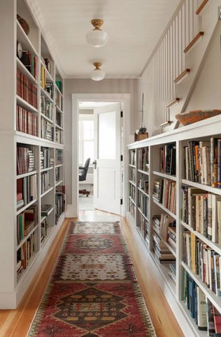 flush mounts are a great altetnativre to ceiling lights where space is limited_such as a hallway