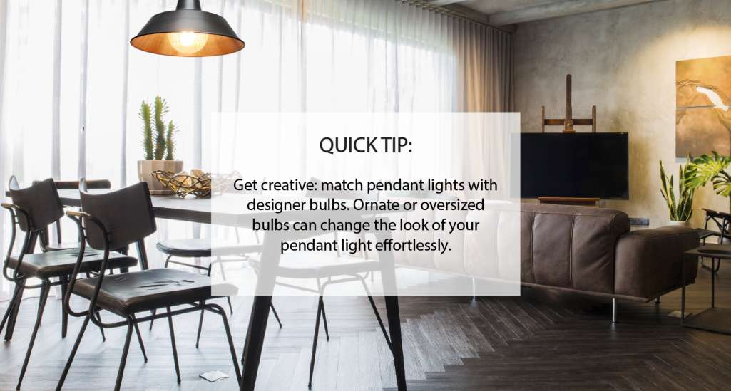 Pendant light buying tip