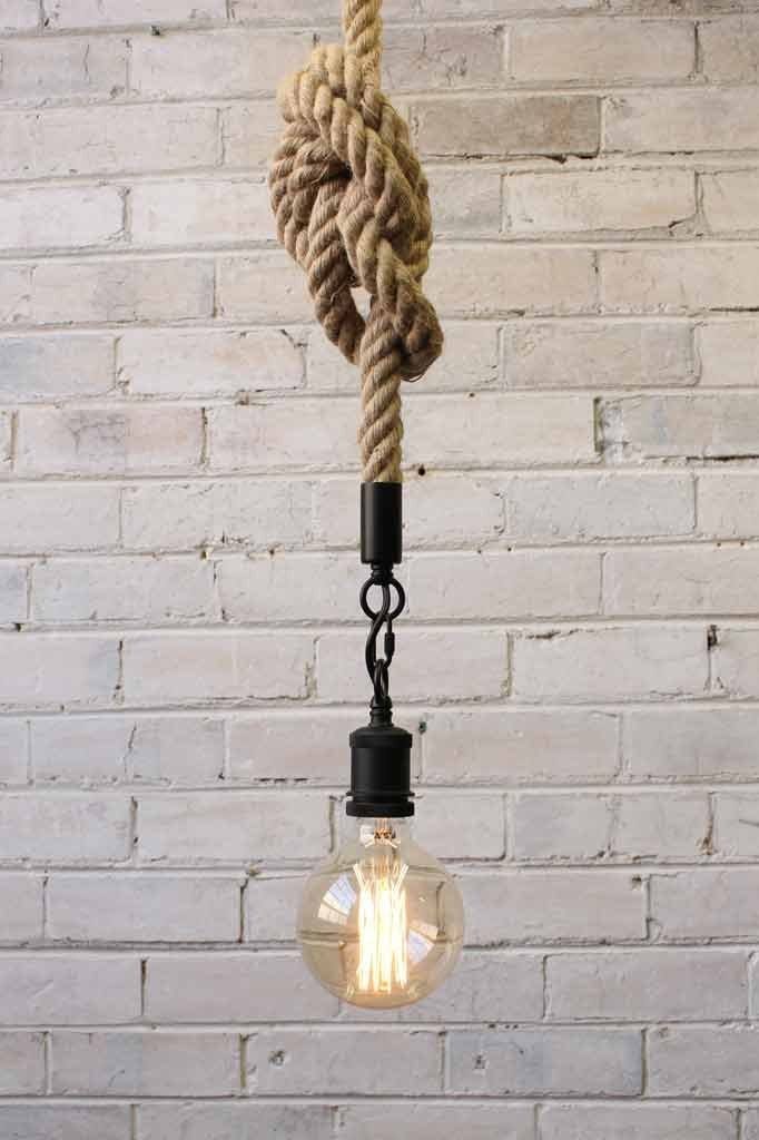 Anchor Rope Pendant Light Fat Shack Vintage