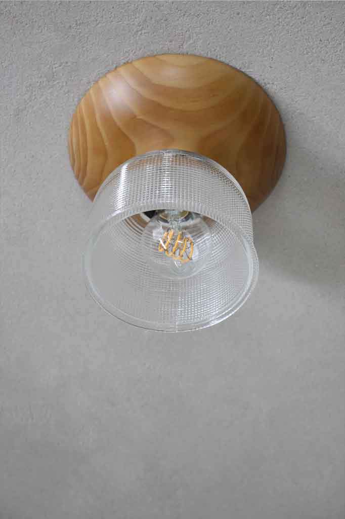 clear glass ceiling light covers