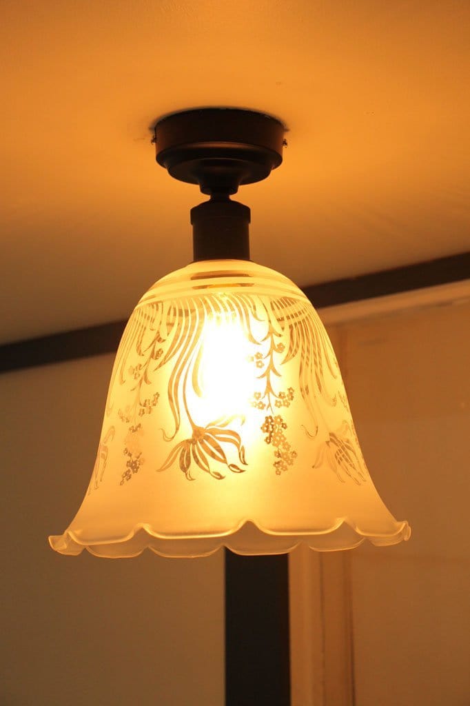 Brodsky Glass Ceiling Light