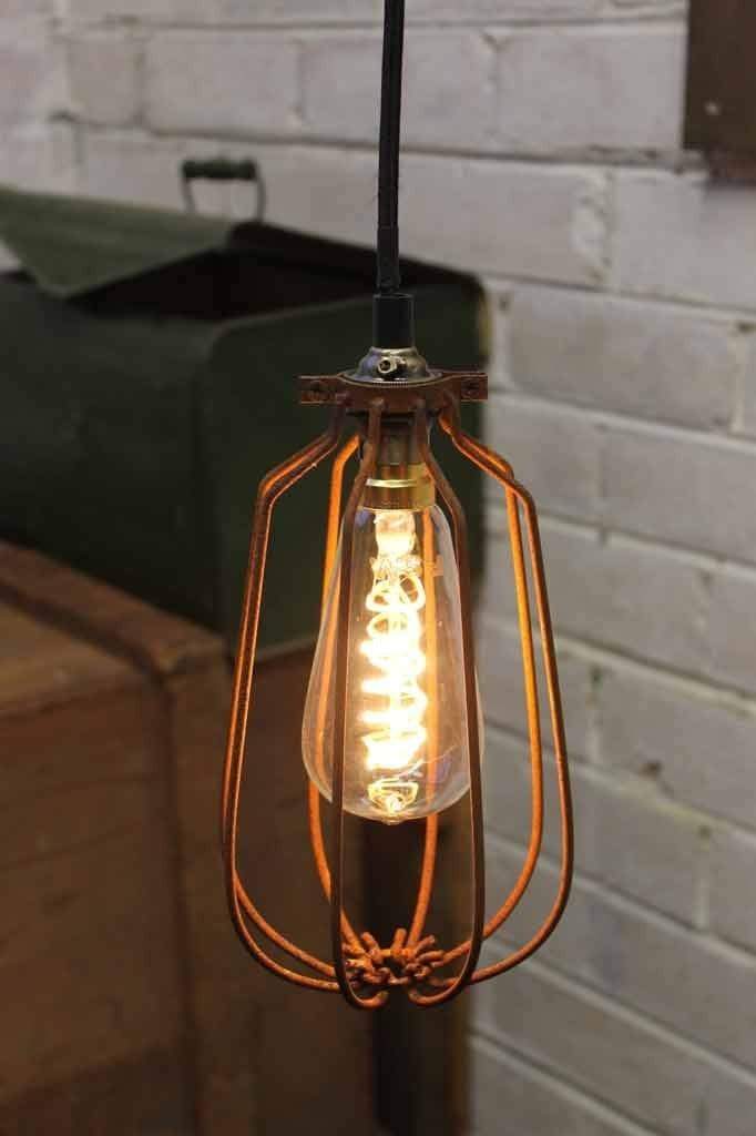 Cage Pendant Light