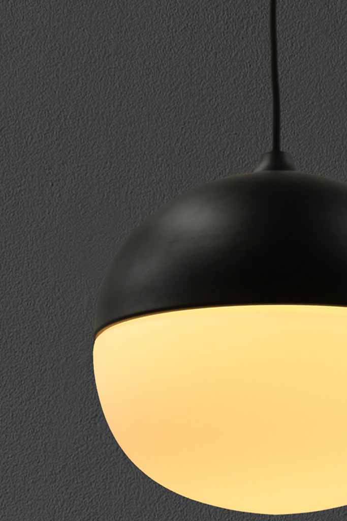 kapsel black pendant ceiling light