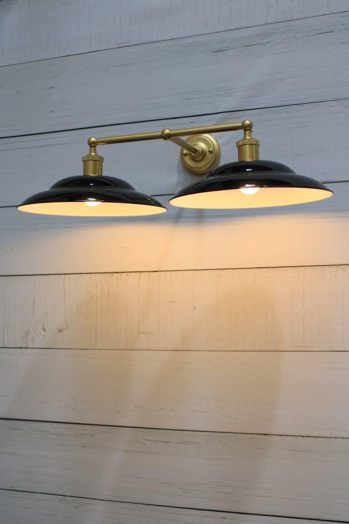 Warehouse Hook Swivel Arm Wall Light