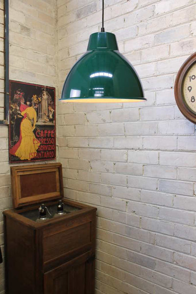 Federation Green Loft Pendant Light | Fat Shack Vintage