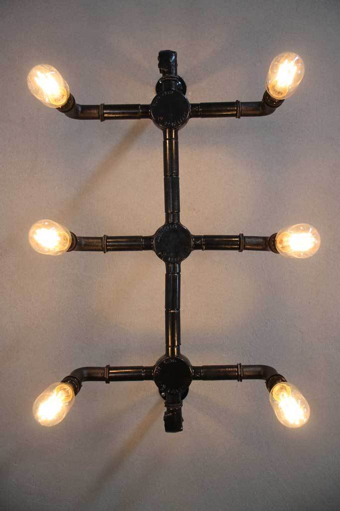 Rig Industrial Light Ceiling Or Wall Multi Light Melbourne Fat