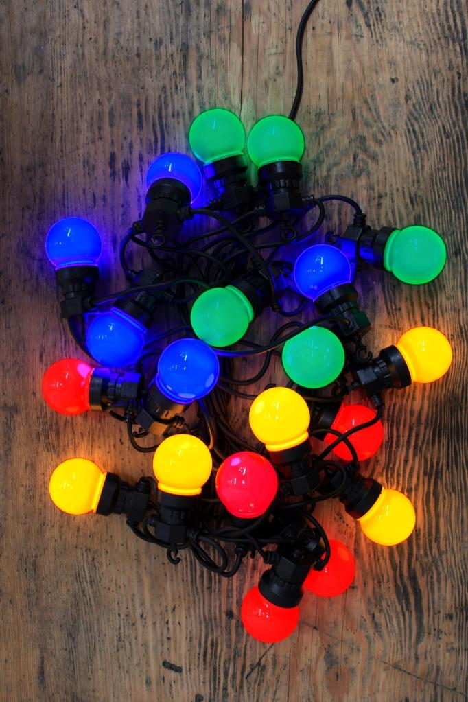 old fashioned party lights