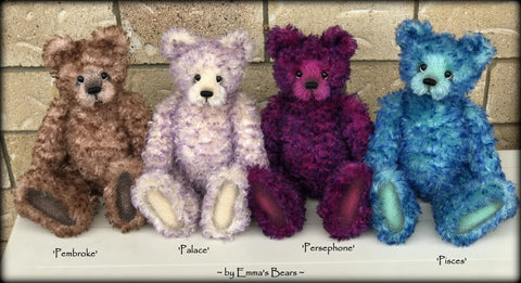 mohair bear making