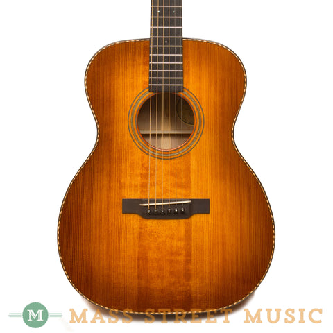 Leo Posch Acoustic Guitars - Deep Body OM Full Sunburst