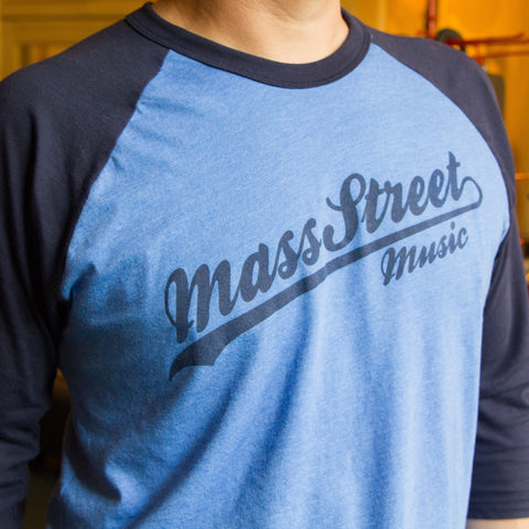 Mass Street Music Baseball Tee