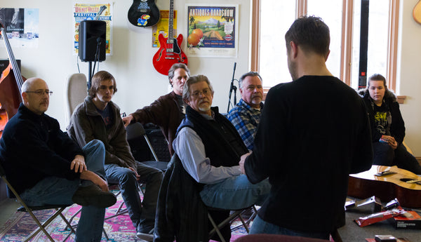 Guitar Care and Feeding Event at Mass Street Music