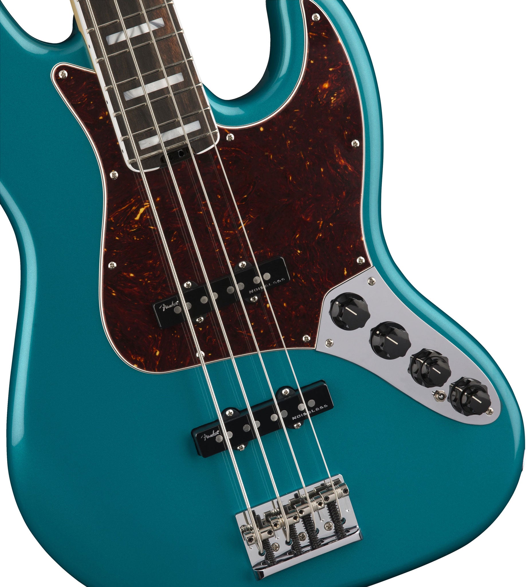 Fender - American Elite Jazz Bass - Ocean Turquoise | Mass Street Music