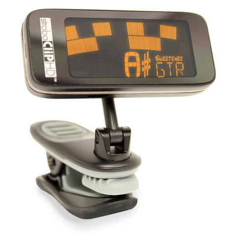 peterson stroboclip hd high definition clip on strobe tuner