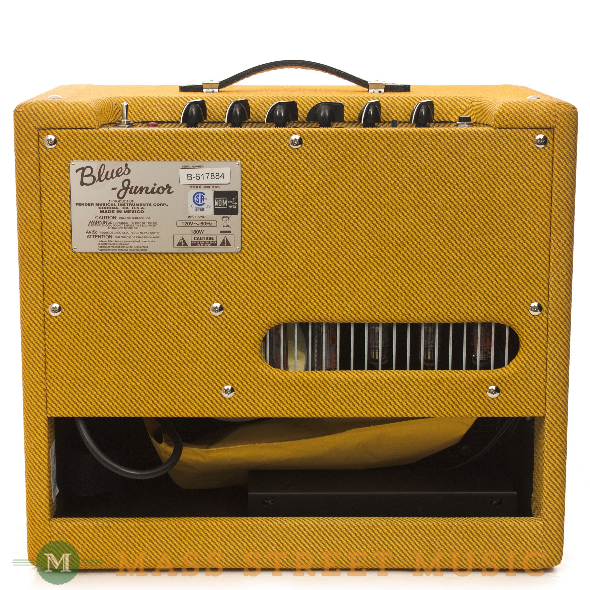 fender blues jr serial number