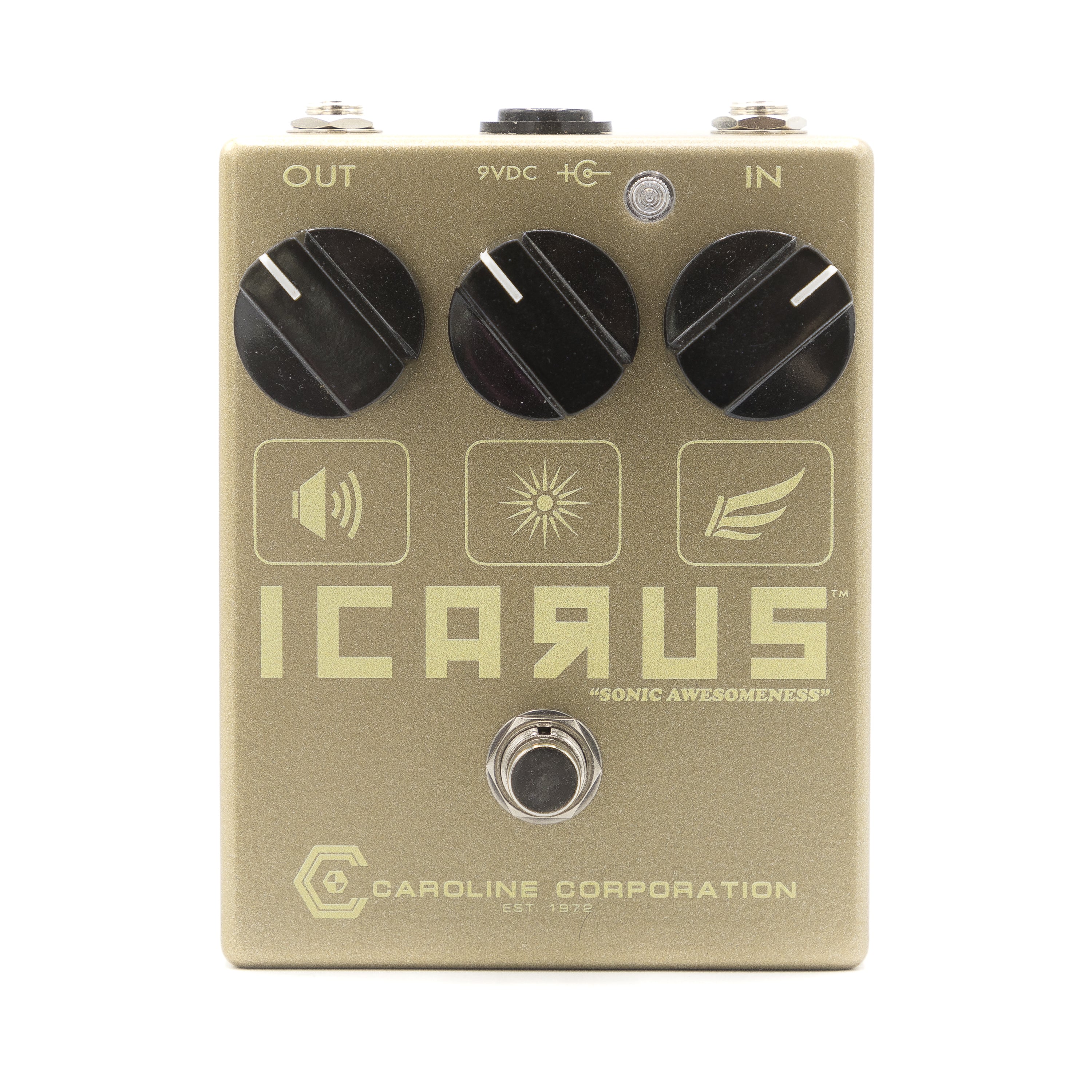 Caroline Effect Pedals - Icarus V2 Overdrive - Gold LTD