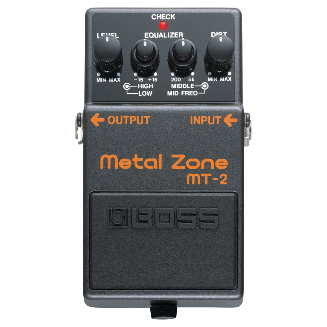 Boss Guitar Effect Pedals Mt 2 Metal Zone Distortion Mass Street Music