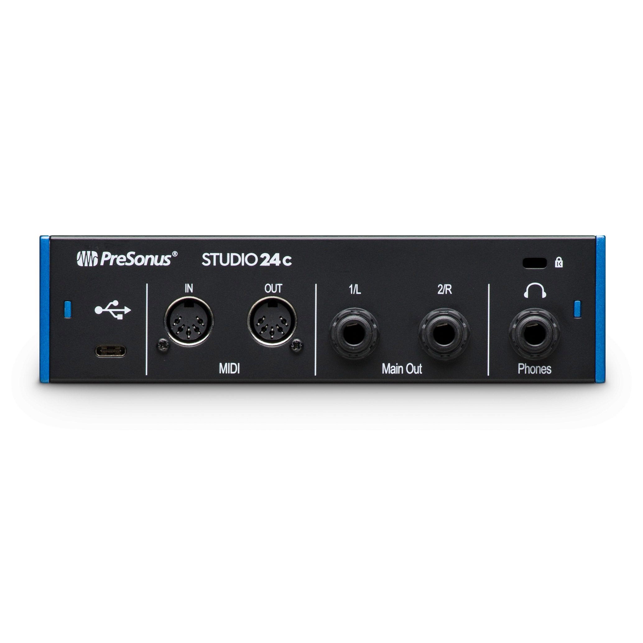 PreSonus Studio 24c 2x2 USB Type-Cオーディオ/MIDIインターフェース