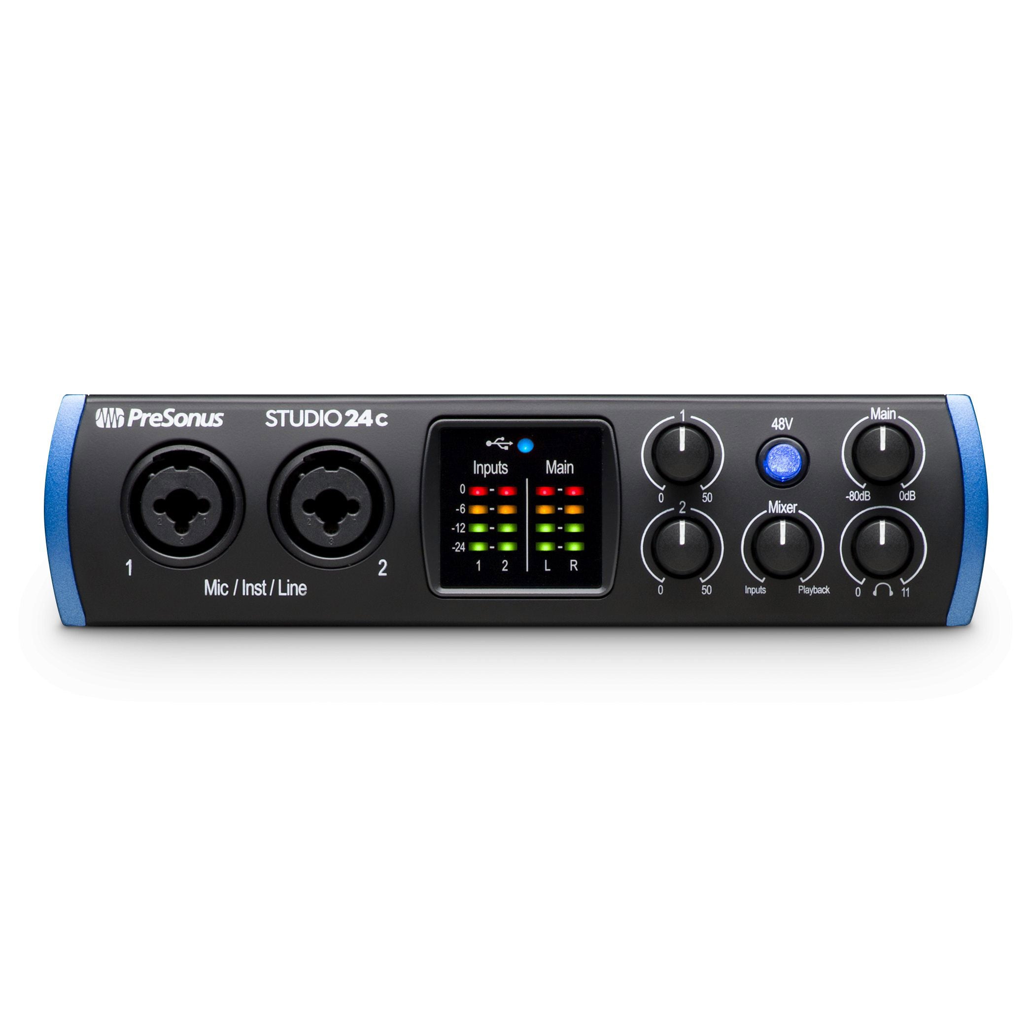 PreSonus Audio Interfaces - STUDIO 24c