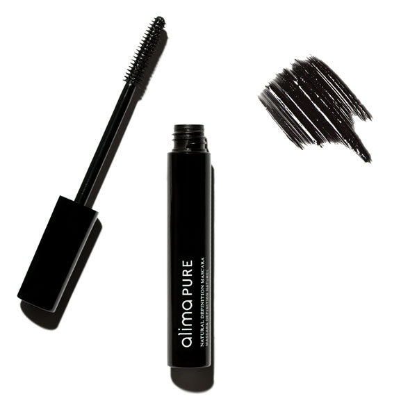 black and white mascara