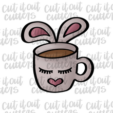 Load image into Gallery viewer, Bunny Mug Cookie Cutter