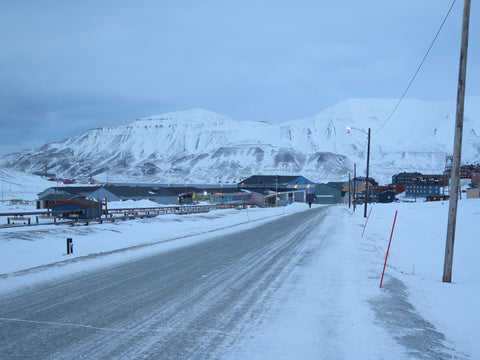 Longyearbyen, Spitsbergen at 78 degrees north 