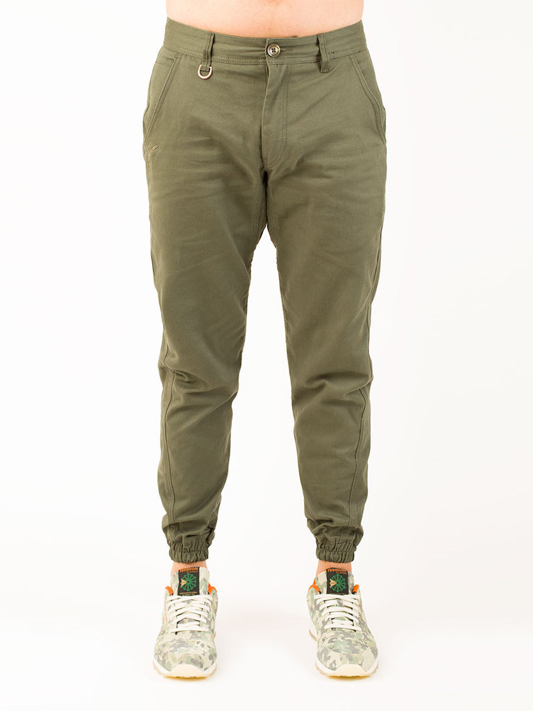 Signature Jogger in Olive – chromAkin Clothing