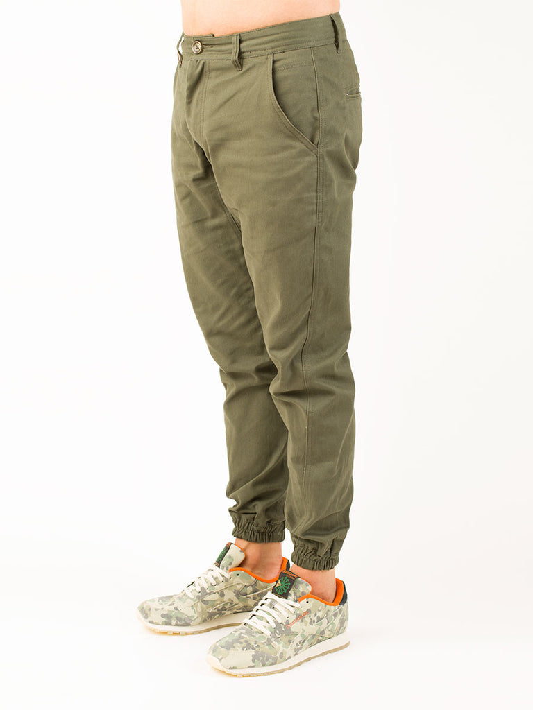 Signature Jogger in Olive – chromAkin Clothing
