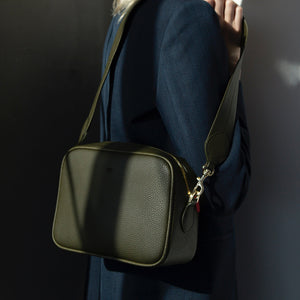 Grace Crossbody [Signet] - Deep Olive