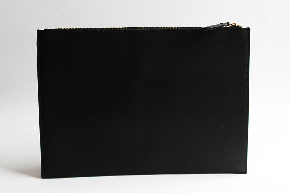 Designer Black Clutch | Vegan Handbags by Angela Roi