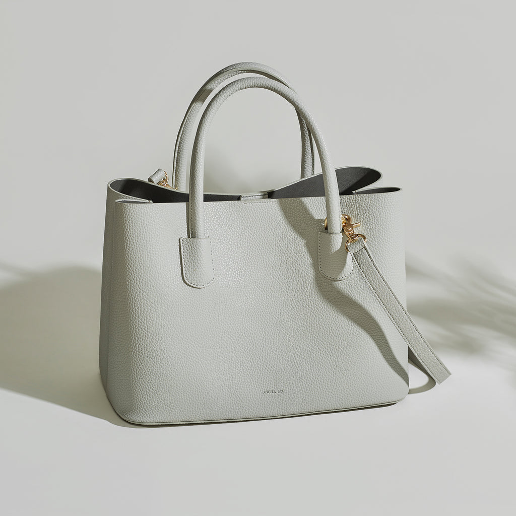 light grey bag