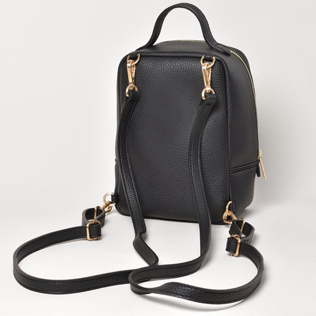 Mia Mini Backpack - Black