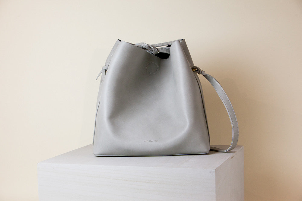 light grey bag