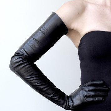 Elegant Fashion Leather Gloves by Ines