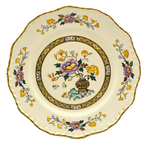 Antique Mason's Chinese Peony Ashworth Brothers Dessert Plate