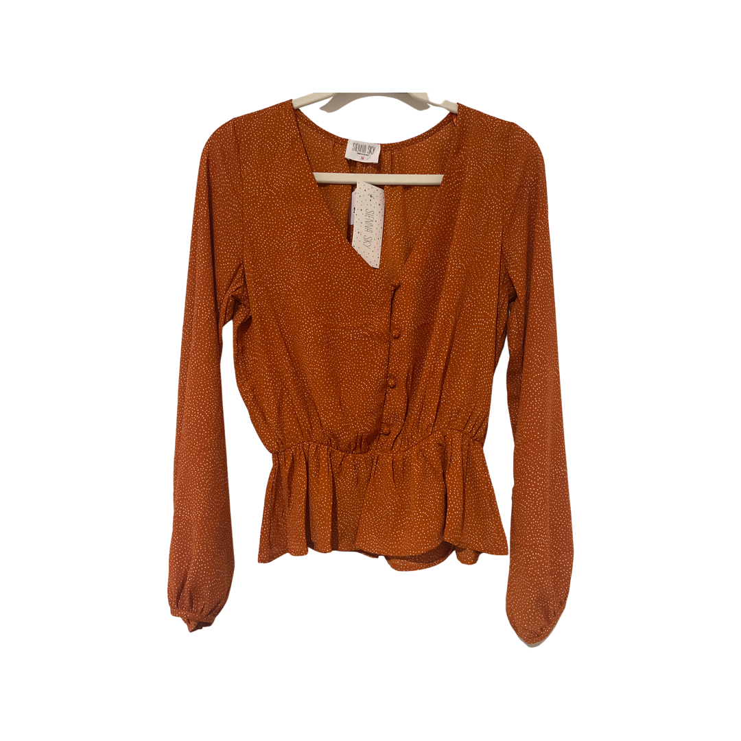 sienna sky blouse