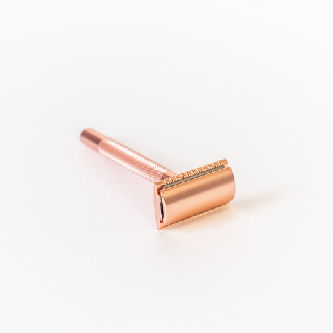 Rose Gold Safety Razor