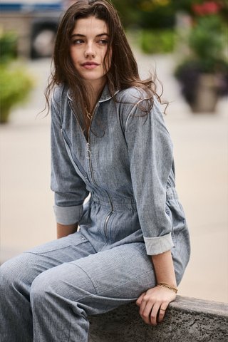 Seventy + Mochi denim jumpsuit