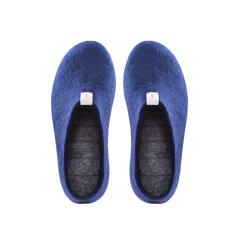 Felted wool slippers from Baabuk