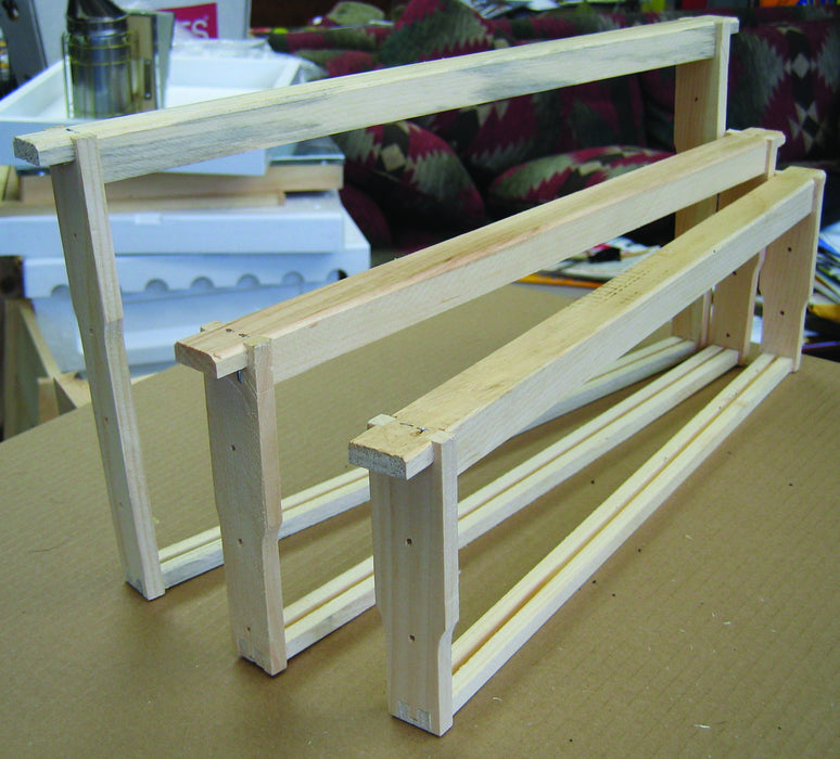 Medium Wood Frames For Wax 10 Pk As Wood S Beekeeping Supply Academy