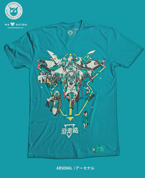 Arsenal Anime T-shirt by Boomslank