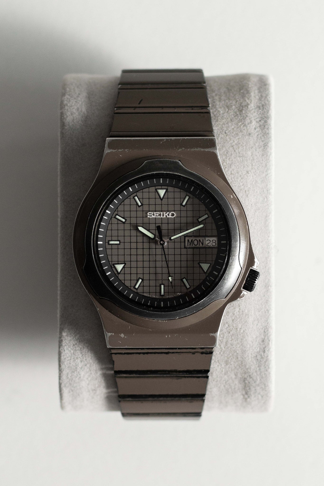 Seiko Quartz Grid Dial Ref. 7433-6020 1985 | Vintage & Pre-Owned Luxury  Watches – Wynn & Thayne