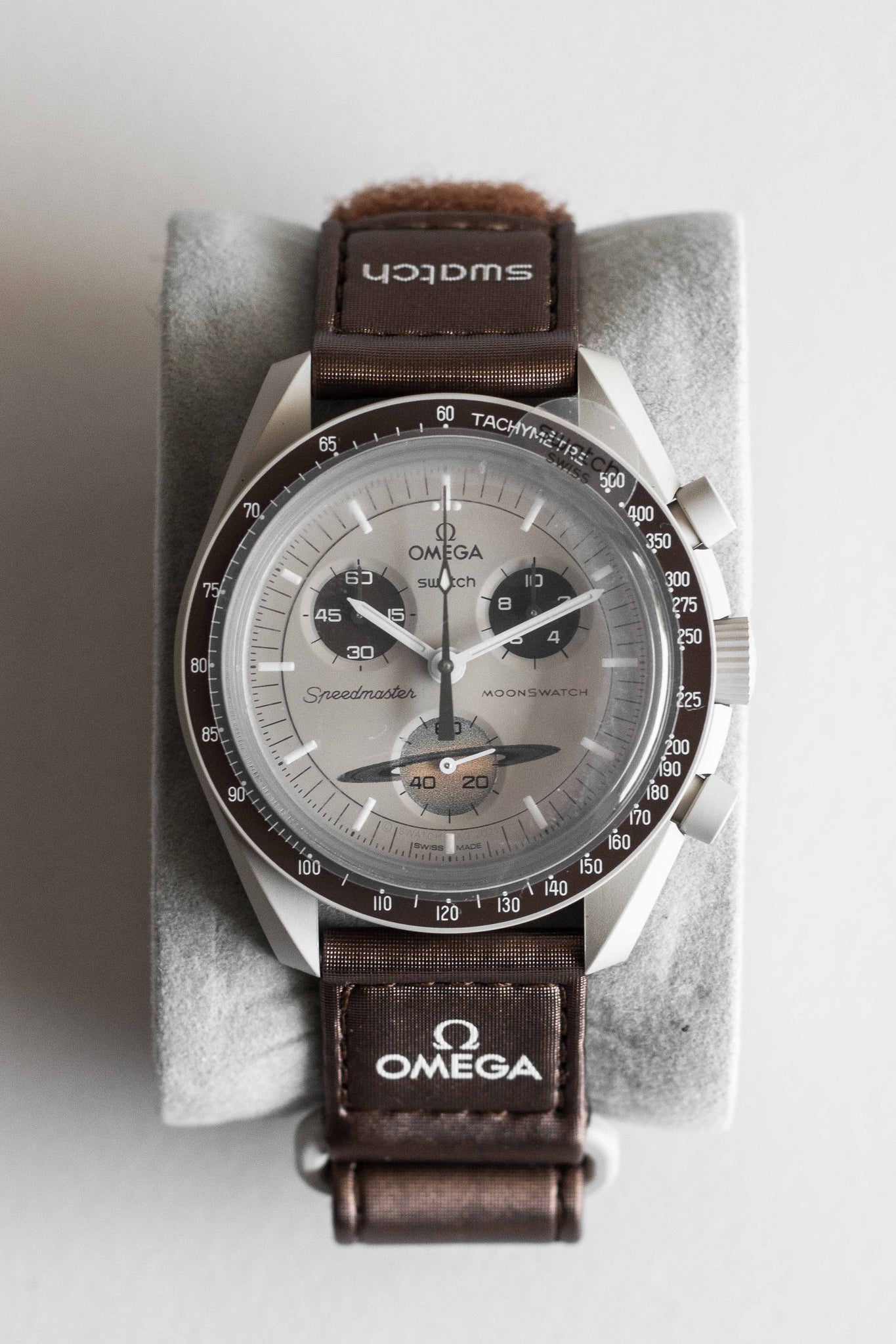 Swatch × Omega Mission to Saturn
