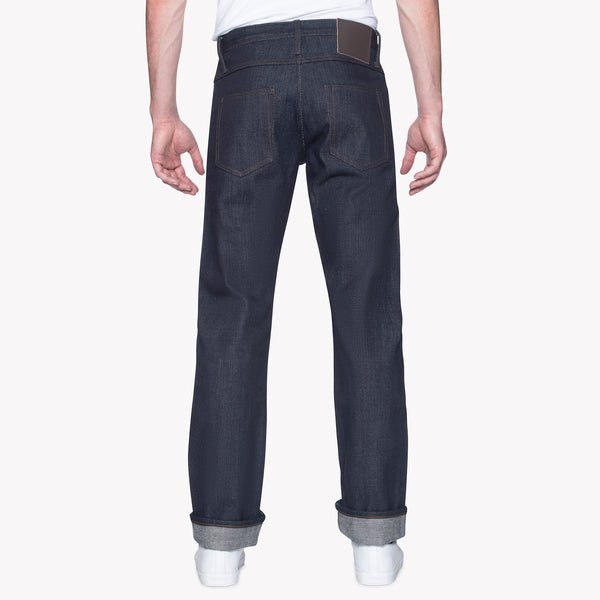 UB321 Straight Fit 21oz Indigo Selvedge Denim | The Unbranded Brand