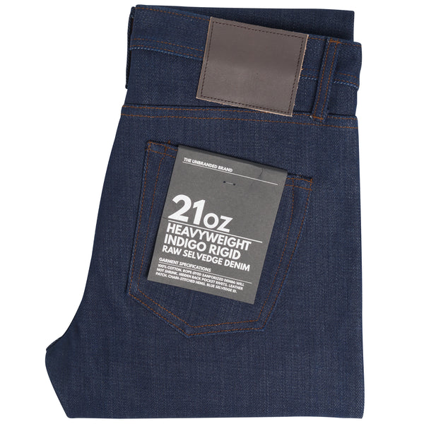 UB621 Heavyweight 21oz Selvedge Denim - Relaxed Tapered Fit – Blue Owl  Workshop