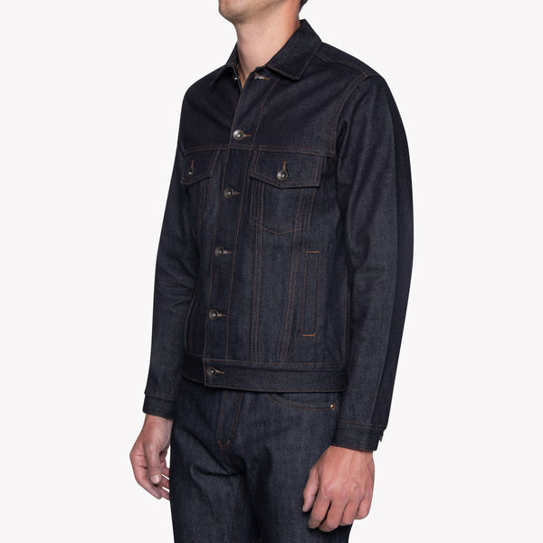 xeniatelunts indigo denim field jacket carlo.mx