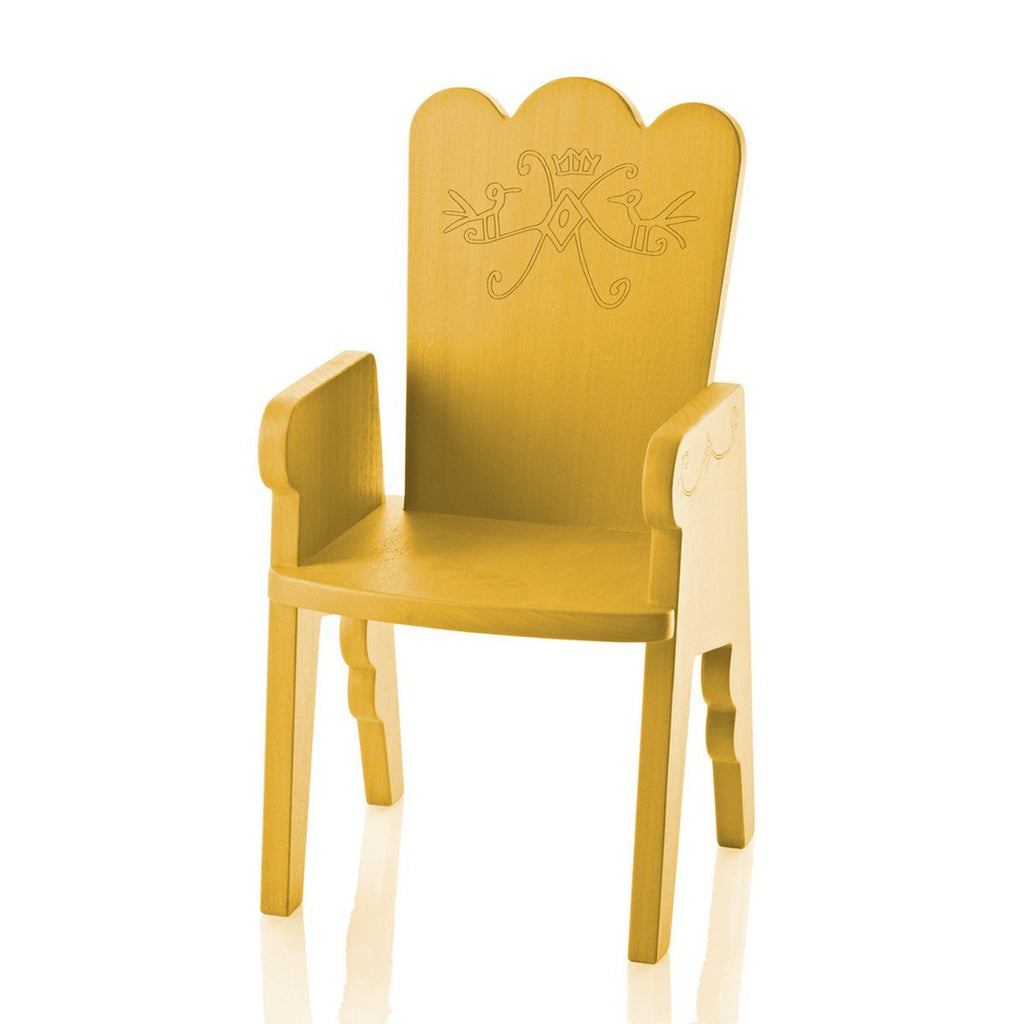 yellow children's chair