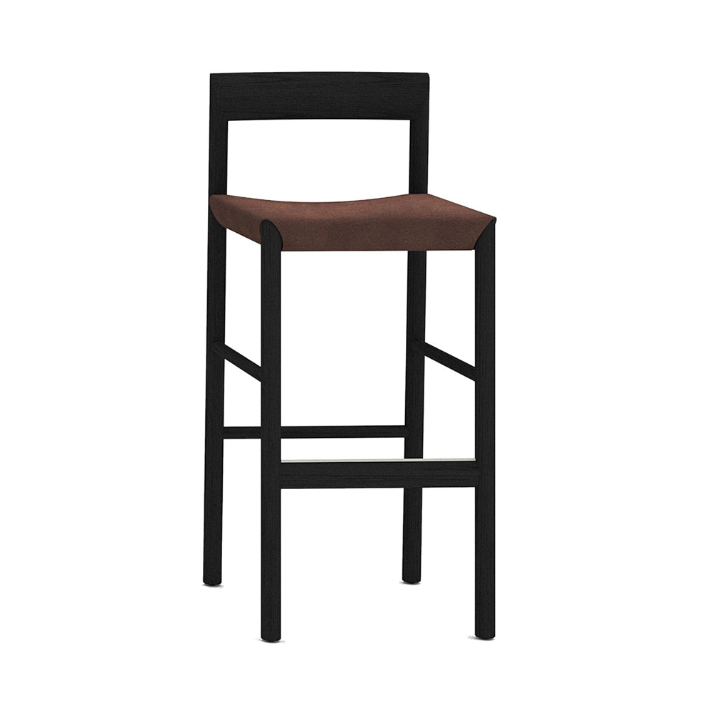 Stax Chair Webbing Seat - White Oak / Black | CA Modern Home