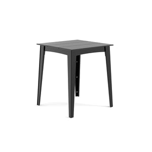 Alfresco Square Bar & Counter Table Dining Tables Loll Designs Bar Height Black 